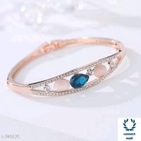 Fancy Standard Copper Bracelets - Free Size, Copper, Charm Bracellet, 2 Pieces of 1pack